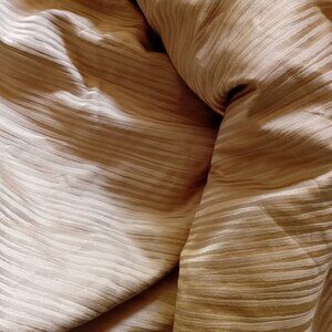 Donna Karan Gold Dust Queen Duvet Cover NWOT